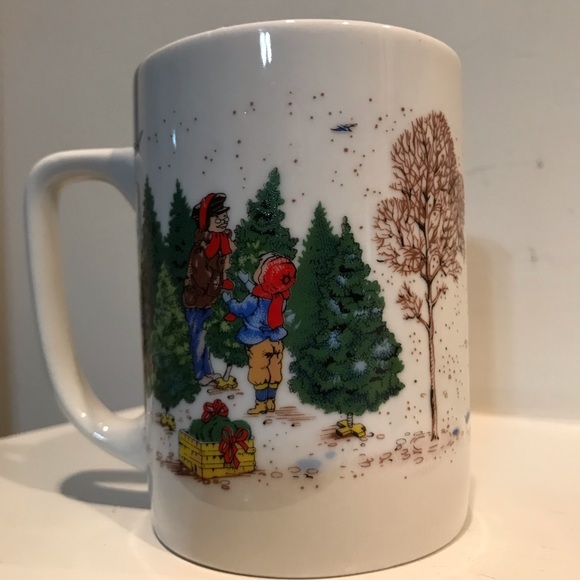 Vintage Christmas coffee/tea cup by L&M RUPP - Picture 4 of 8